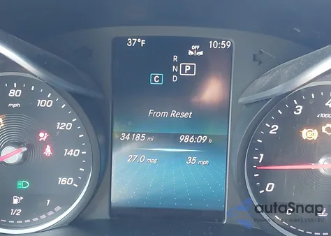 2019 Mercedes-Benz C 300 4Matic from USA, damaged, VIN 55SWF8EB0KU314879